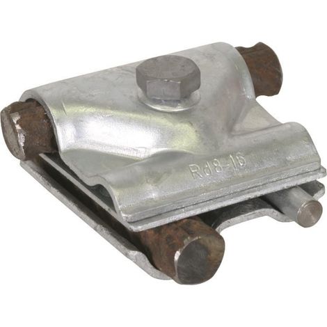 DEHN Maxi-MV-Klemme St/tZn f. Rd 8-16/15-25mm MMVK R16 R25 ST (1/4)