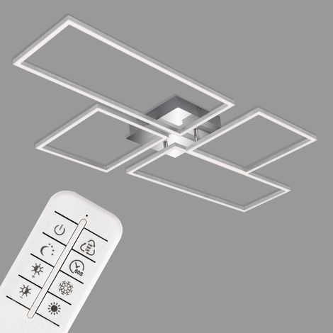 Cornice LED CCT 110 cm 2x15W 1600lm Cromo (1/5)