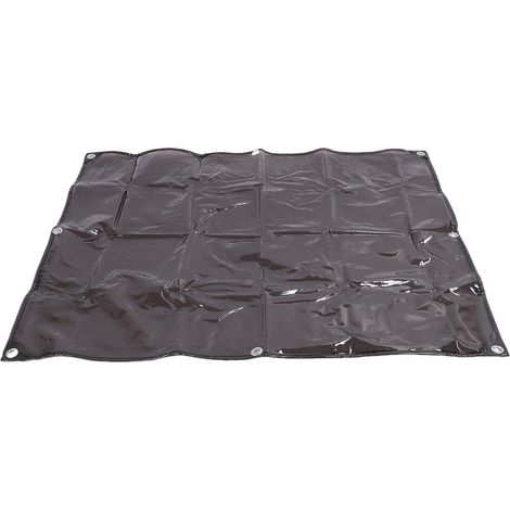 Housse Supérieure pour Chariot élévateur, Housse Universelle Teintée Transparente pour Chariot élévateur, Protection Contre Le Soleil et Les UV, Imperméable pour avec Corde, 135 X 114,3 Cm (1/4)