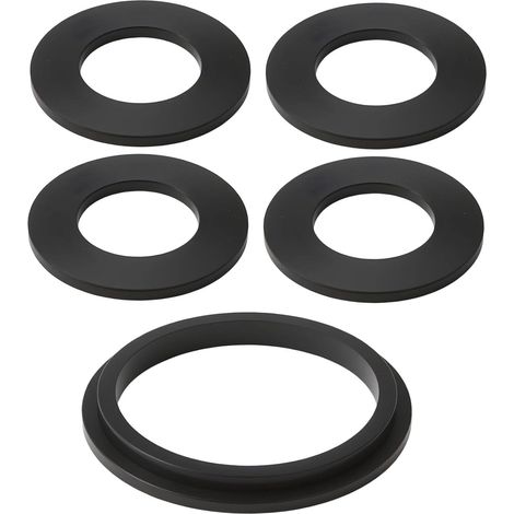 Lot de 5 Joints d'étanchéité pour Pompe de Spa Connecteurs Rondelles Caoutchouc Étanches Durables Compatibles avec Kit de Rechange de Filtre de Piscine et Jacuzzi Gonflable, 1A et 4BC (1/5)