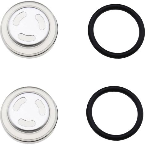 Lot de 2 joints en verre de 18 mm pour moto, joints et rondelles, pour pompe de frein, maître-cylindre, réservoir de moto (1/5)