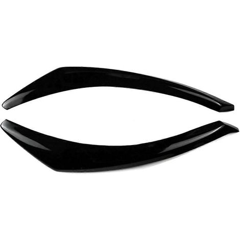 Phare avant de voiture, sourcils en résine pour paupières de phares avant (1/5)