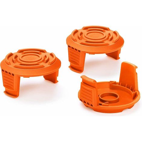 Couvercle de bobine de rechange pour coupe-bordures – Lot de 3 (1/4)