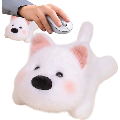 Peluche Animale Douce Animale Mignonne et,Statuette Peluche Chien Décoration De Table pour Enfant Garçon Fille Amie Épouse Ami Sœur Salon Chambre Chambre de Bébé (1/5)