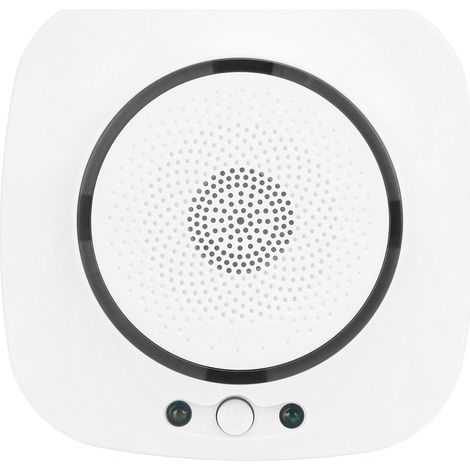 Détecteur de fuites de gaz 85 dB avec Wi-Fi et application TUYA Smart Life (prise 110-230 VEU)