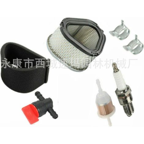 Pièces détachées pour tondeuse à gazon et tronçonneuse : bobine d'allumage, kit de filtre à air triangulaire