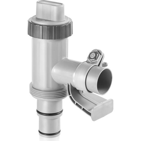 2 en 1 Adaptateur Tuyau Piscine, Adaptateur Piscine Pompe Valve Tuyau Piscine Raccord Tuyau Piscine Pièce de Pompe de Rechange pour Piscine Hors Sol et Pompe de Piscine (1/5)