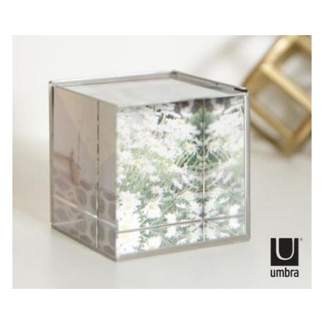 CORNICE DI GHIACCIO 3D ARGENTO 6X6 CM