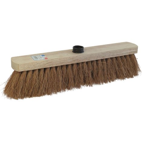 SODISE - Balai coco 38cm bois douille vis - 07321 - Ce produit de marque TOPCAR est neuf.