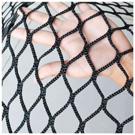 Filet De Sécurité pour Aire De Jeux, Filet d'escalade pour Balcon Extérieur, Filet De Sécurité, Rampe D'escalier, Filet De Sécurité pour Enfants, Jouet pour Animaux De Compagn(Size:1x5m,Color:Noir) (1/5)