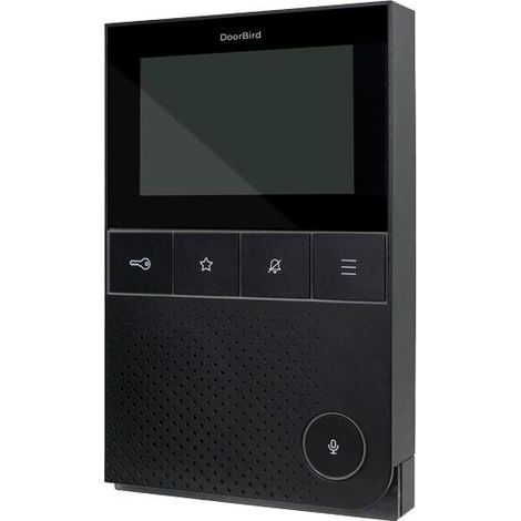 doorbird A1101 Black Edition estación interior de vídeo negra