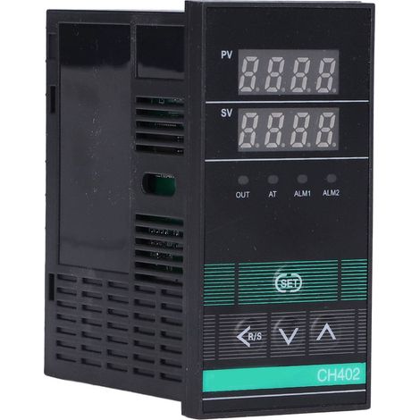 Thermostat numérique PID intelligent AC220V, régulateur de température haute précision avec relais SSR, contrôleur digital pour chauffage (1/5)