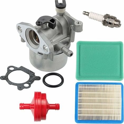 Carburateur 491588S Filtre à air pour moteur Briggs & Stratton 675 675ex 725ex Series Remplace 799866 790845 799871 796707 794304 Toro Craftsman 190CC Tondeuse à gazon (1/5)