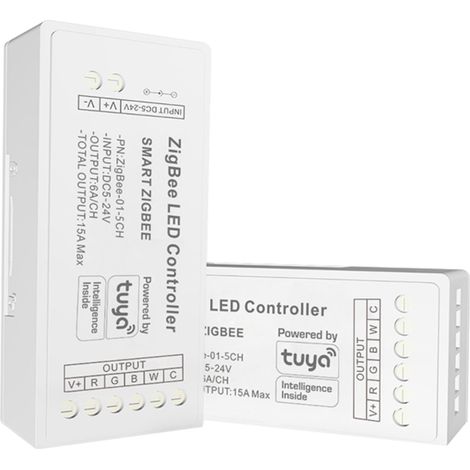 Controlador Para Tira LED RGB + CCT - 6A Por Canal -