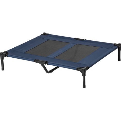Lit sur pieds, lit pour chien/chat, lit de camp, lit superposé, Aniamux, tissu Oxford, textilène micro-perforé, acier