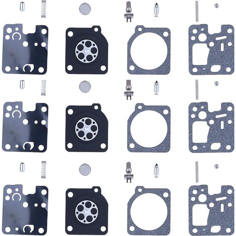 LinDuxe 3-teiliges RB-107 Vergaser-Umbauset für Zama Rb-107 Echo GT200 GT201 SRM200 SRM201 SRM230 SRM231 HC-160 HC-180 HC-200 ES-230 ES-231 ES230 ES231 PB230 PB231