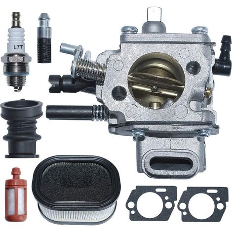 Carburateur avec filtre à air Kit de joint de carburateur pour Stihl 064066 MS660 MS650 MS640 Zama C3A-S31 WJ-67A Tronçonneuse Remplace 1122 120 0621 (1/5)