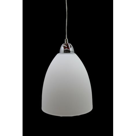 [NEUWERTIG] B-Ware Fabas Luce Glas Hängeleuchte Provenza Hängelampe Deckenlampe Lampe 20 Cm Weiß