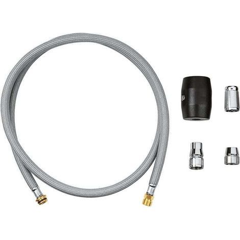 Accessoire de levage,Câble de Gymnastique, Corde Fil d'acier de Remise en Forme Home Gym Poulie Câble Machine Musculation Cable (1/2)