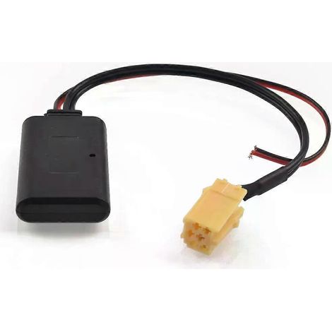 Adattatore aggiuntivo modulo wireless Bluetooth per autoradio MINI ISO 6 pin per Fiat 500 Bravo Doblo Ducato Panda Punto Stilo (1/2)