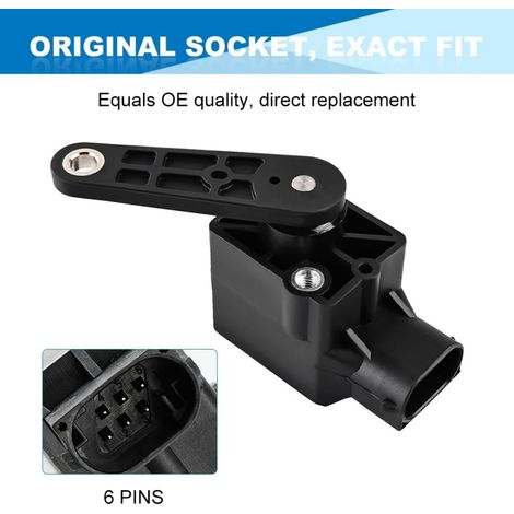 Fahrzeughöhensensor kompatibel mit den BMW Modellen 37140141445, 37141093700 und 37146763738. (1/4)