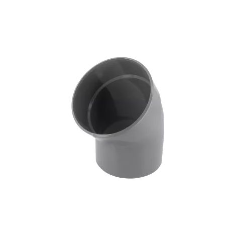 PVC-Ellbogen Abfluss 45° Männlich Weiblich Ø160