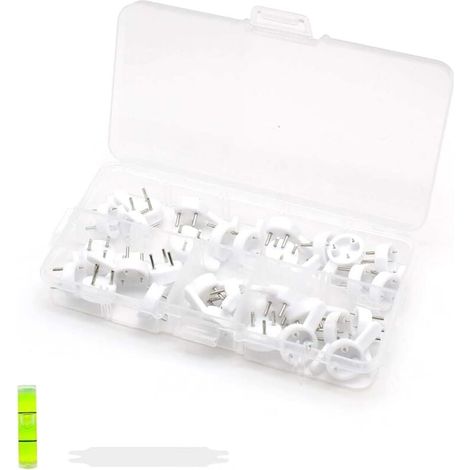 Fixation Cadre Sans Percer, 30 Pièces Accroche Murale Sans Percer, Crochet Tableau, Aucune Trace de Suspension, Convient pour Accrocher des Tableaux, Broderies, Photos de Mariage (1/4)