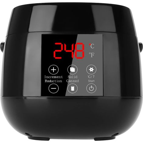 Machine de Thérapie à La Cire Electrique Avec Ecran LED, 4 Sacs de Cire de 100g Et 20 Bâtons de Cire, Utilisés Pour Les Numéros D'épilation du Corps (1/5)