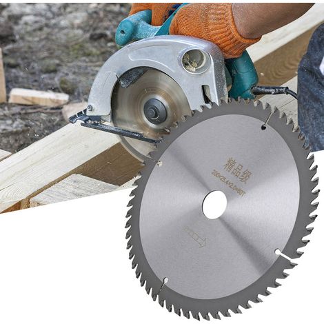 Disque de scie circulaire en carbure cémenté pour le travail du bois, 200 x 25,4 x 2,0 mm, 60 dents (1/5)