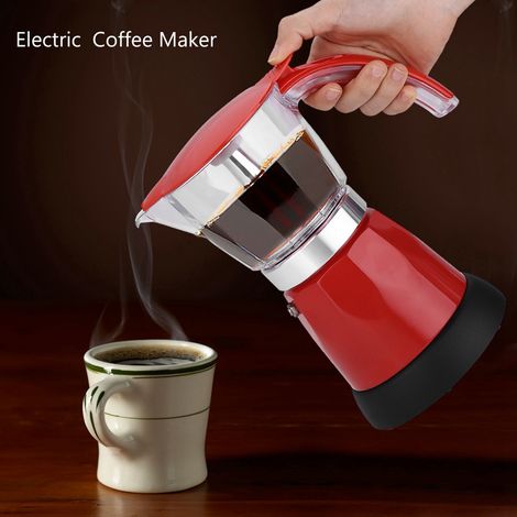 Cafetière électrique Moka 480 W, 220 V, norme européenne (1/5)