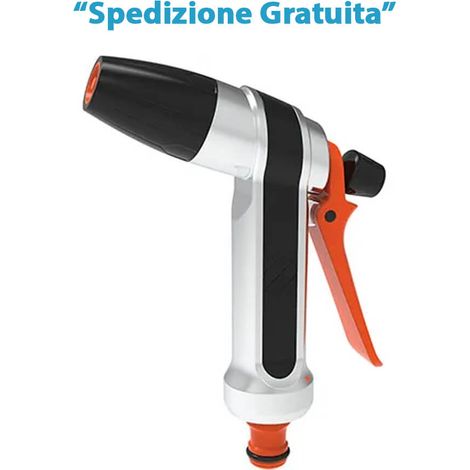 Idropistola a lancia silver stars innesto rapido corpo alluminio/grip self (1/2)