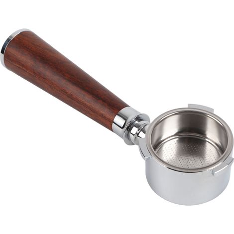 Porte-filtre sans fond de 51 mm, poignée de filtre, cafetière en alliage de zinc pour DELONGHI ECP685 ECP680 (1/5)