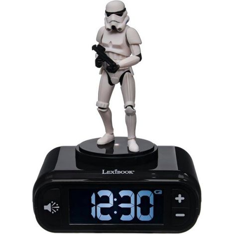 LEXIBOOK - Réveil digital avec veilleuse Stormtrooper et effets sonores (1/5)