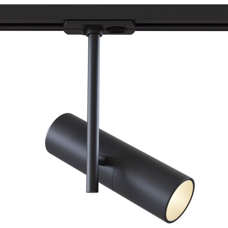 Faretto Per Binario Elti Moderno Alluminio Nero 1 Luce (1/4)