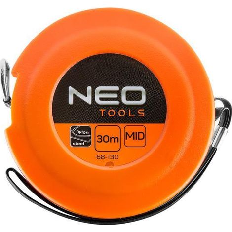 Rotella metrica 30 m nastro in acciaio rivestito neo 68-130