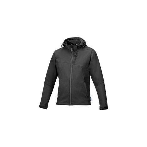 Sparco Softshell Grit Elias giacca Tg. L da lavoro con cappuccio impermeabile multitasche grigio