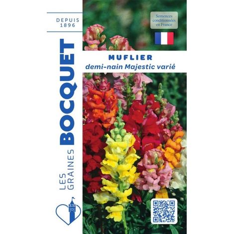 Muflier 1/2 nain Majestic varié - 0,6g