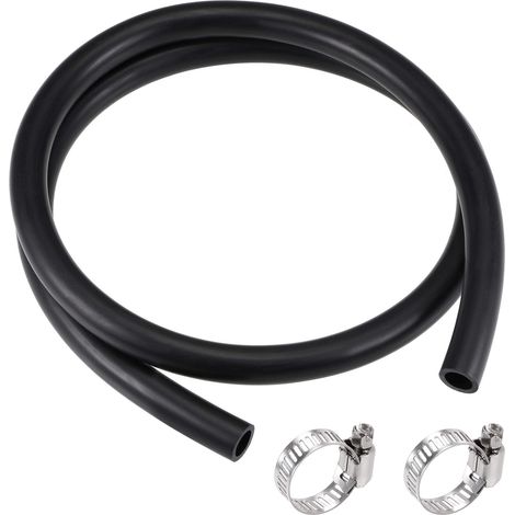 2 Pinces Durite 10mm ID 14mm Diamètre Externe 3.3pieds Noir (1/3)