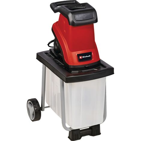 Einhell Broyeur de végétaux à lames GC-KS 2540 CB (2 lames réversibles en acier, bac de récupération 55 litres)