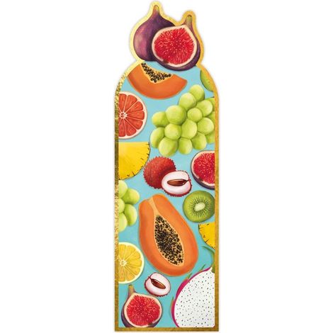 Segnalibro magnetico con frutti esotici
