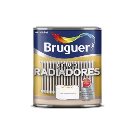 Satinweißer Heizkörperemail 0,75 l 5057076 BRUGUER