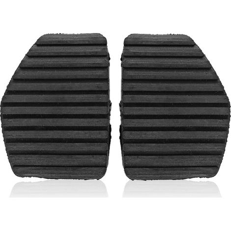 Paire de revêtements en caoutchouc pour pédales d'embrayage et de frein pour Peugeot/Citroën 1007 207 208 301 C3 C5 C6 C8 (1/5)
