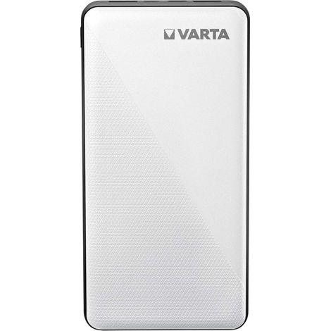 Powerbank (batterie supplémentaire) Varta Power Bank Energy 20000 20000 mAh LiPo USB-C® blanc/noir affichage du statut