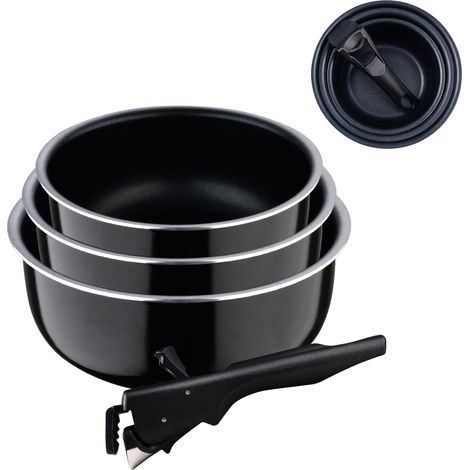 Set 3 Salse (Ø16+Ø18+Ø20cm) Click & Cook Bergner (1/5)
