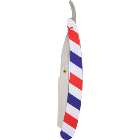 Professioneller Vintage-Rasiererständer aus Edelstahl für Friseursalons (Klinge nicht enthalten) (1/5)