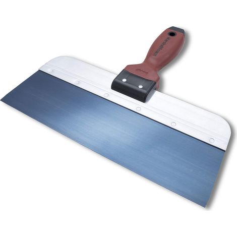 Marshalltown 3512D 14339 Spatola di Superficie Manico Durasoft in Acciaio Blu, Dimensioni: 305x76 mm, Strumento per cartongesso e pittori