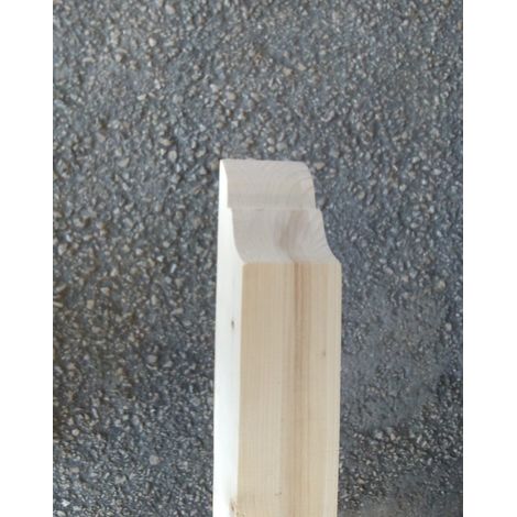 Traversone per pensilina Abete Lamellare sezione mm 90 x mm 90 (1/3)