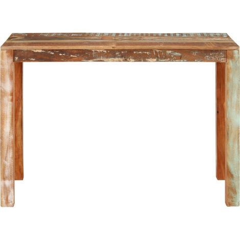 Table de salle à manger Table à dîne 110x55x76cm Bois massif de récupération (1/5)