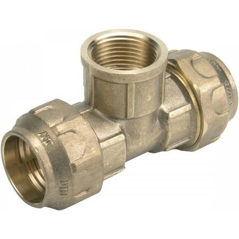 Te Rosca Hembra Latón 40mm - 1 1/4"
