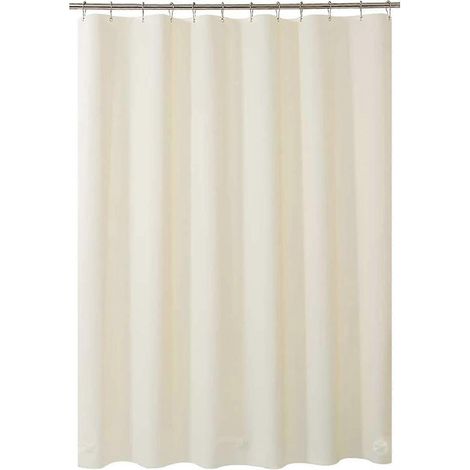 Doublure de rideau de douche hydrofuge, 183 x 183 cm, lavable en machine, œillets antirouille, tissu non toxique, bas magnétique, qualité supérieure pour la maison (1/5)
